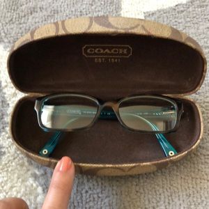 Coach prescription frames with original case